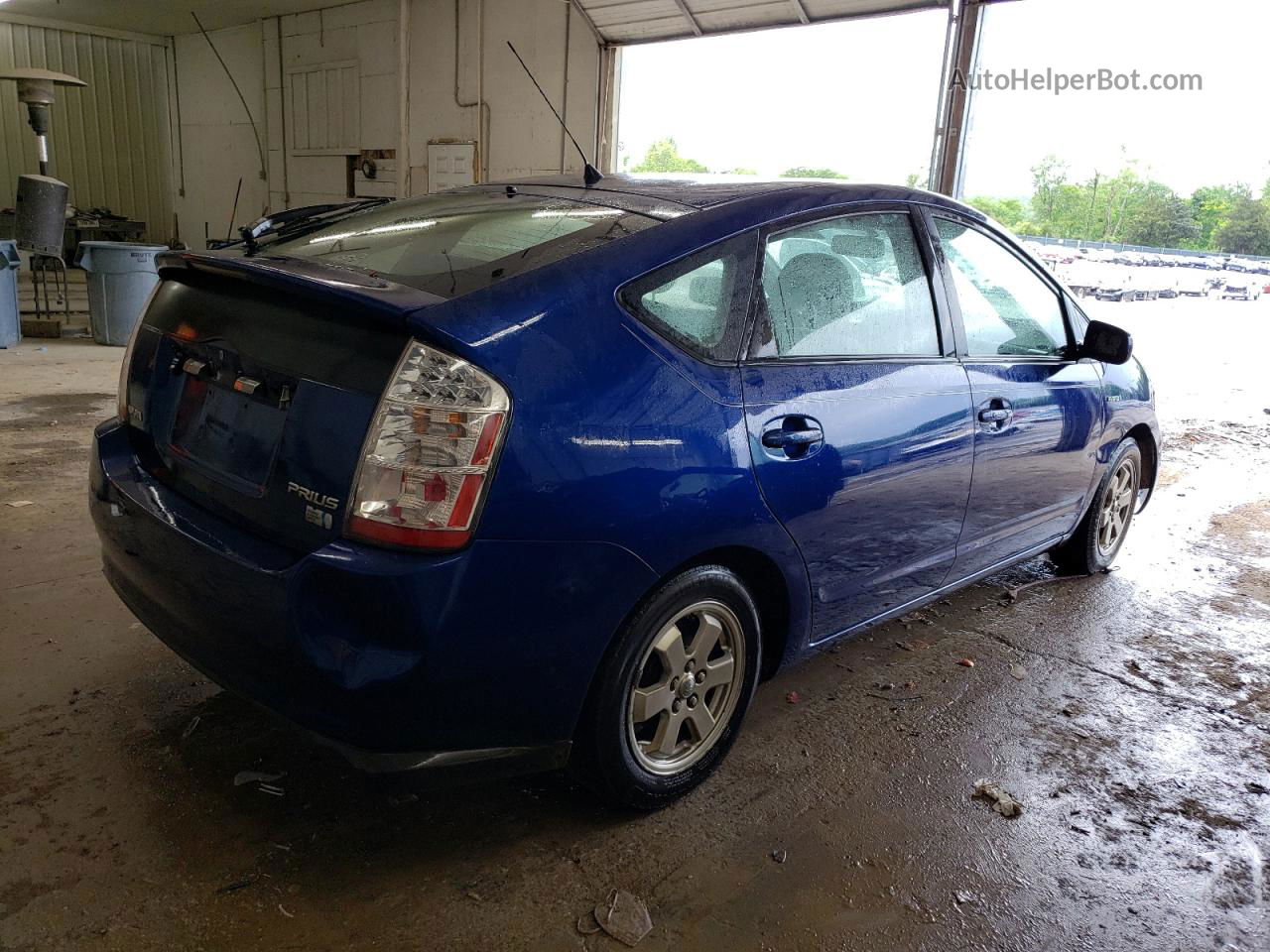 2008 Toyota Prius  Синий vin: JTDKB20UX87775247