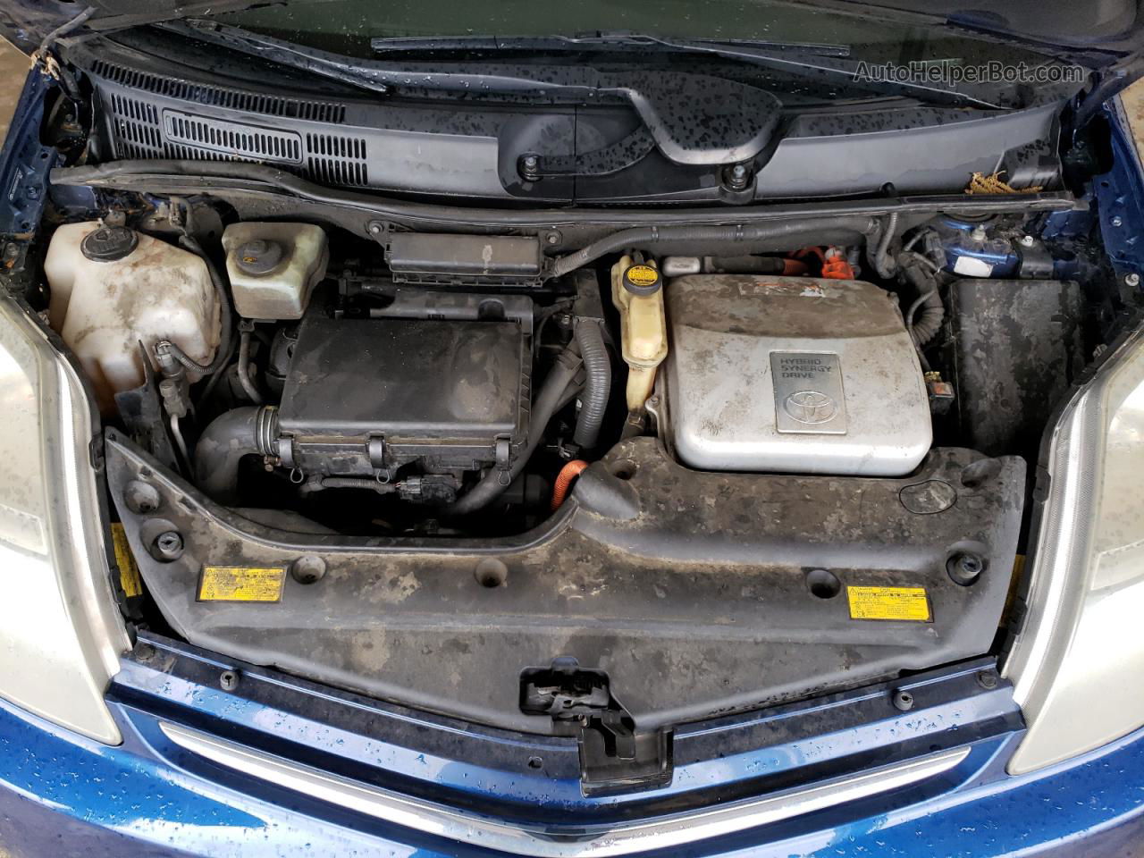 2008 Toyota Prius  Синий vin: JTDKB20UX87775247