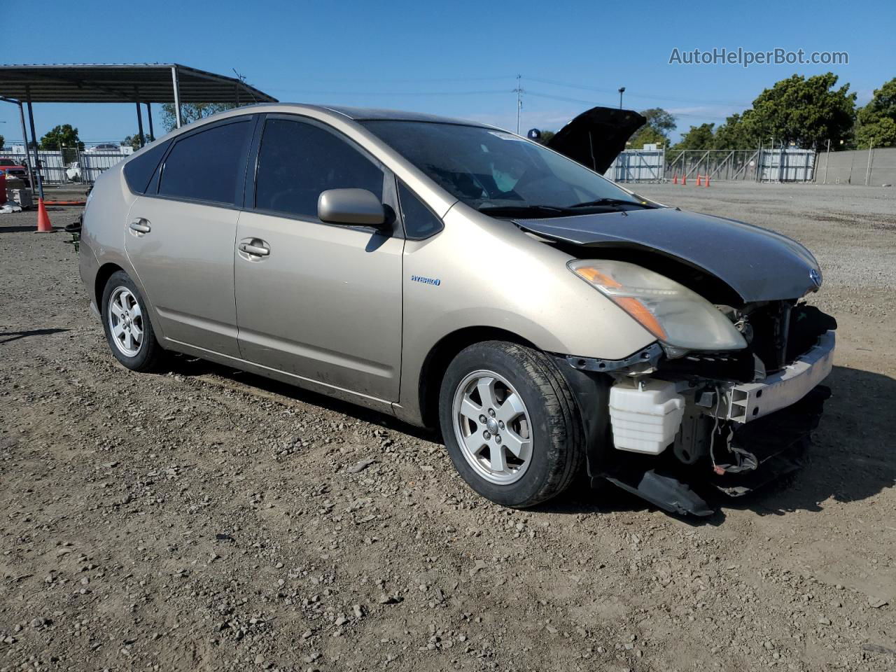 2008 Toyota Prius  Желто-коричневый vin: JTDKB20UX87784904