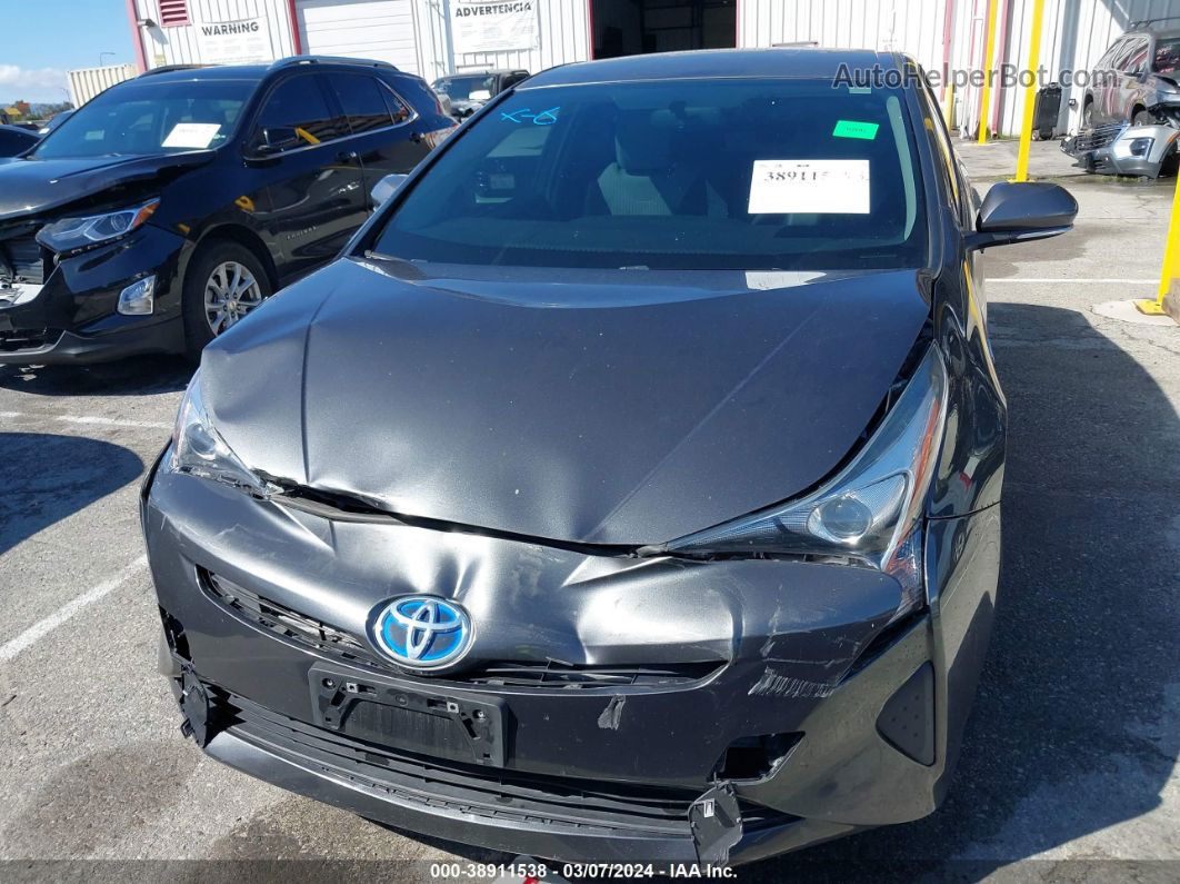 2016 Toyota Prius Two Gray vin: JTDKBRFU0G3509287