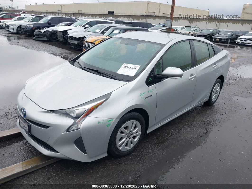 2016 Toyota Prius Two Silver vin: JTDKBRFU0G3510908