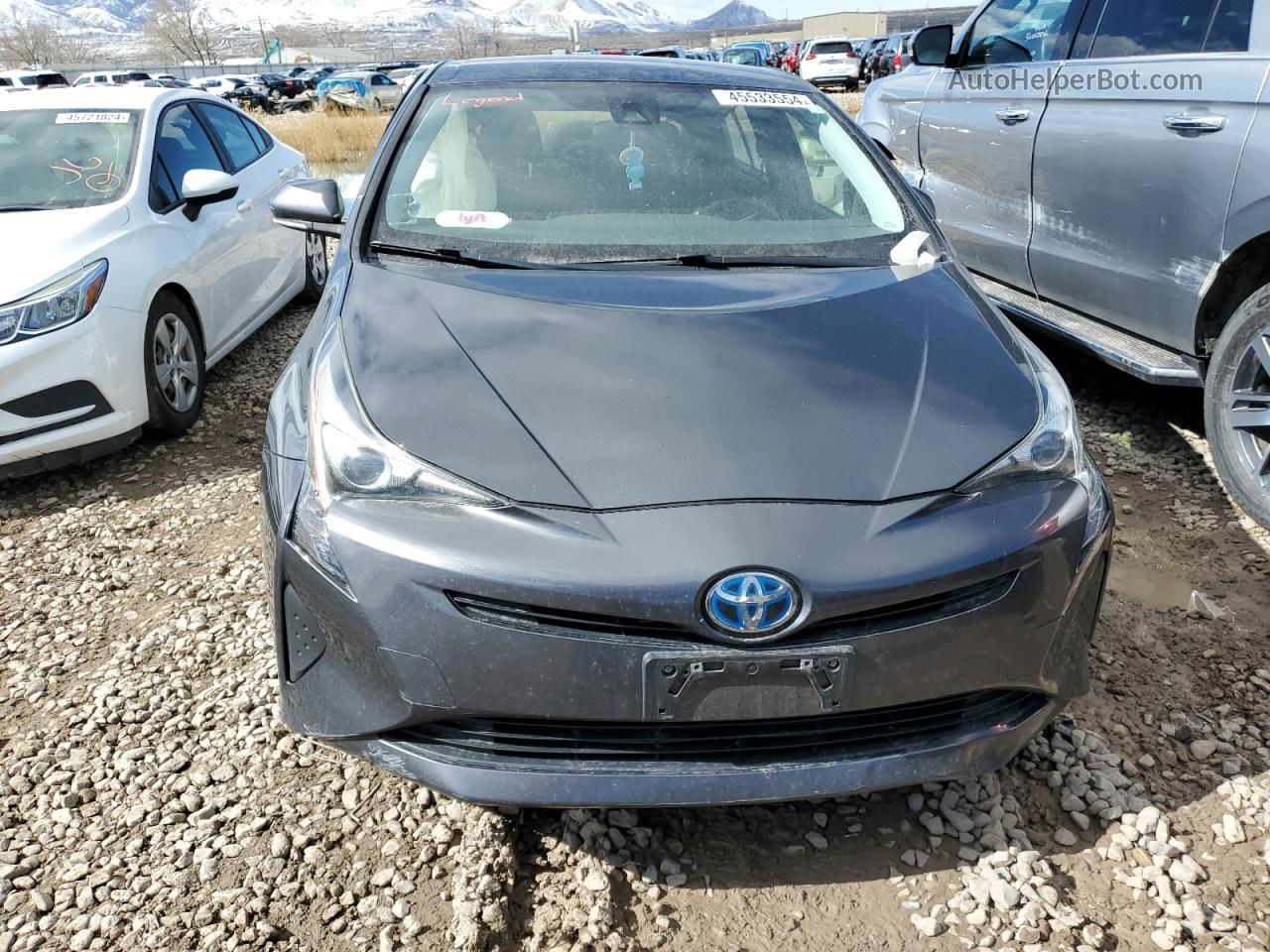 2017 Toyota Prius  Gray vin: JTDKBRFU0H3036850