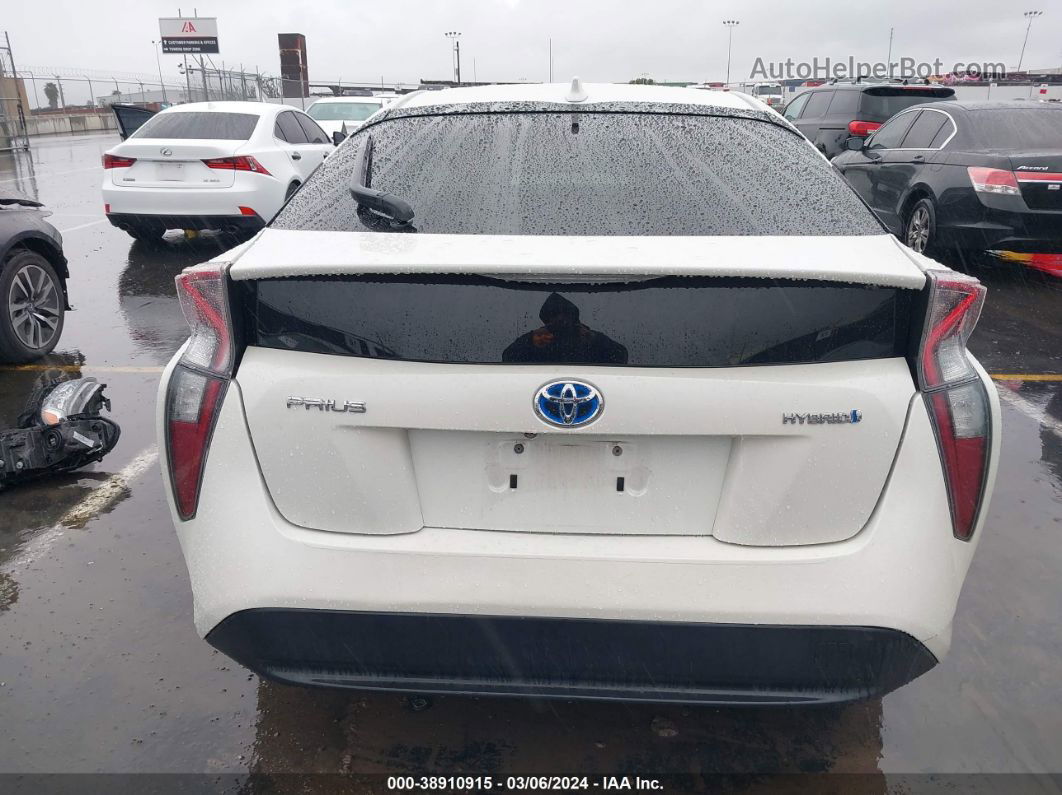 2017 Toyota Prius Two White vin: JTDKBRFU0H3039103