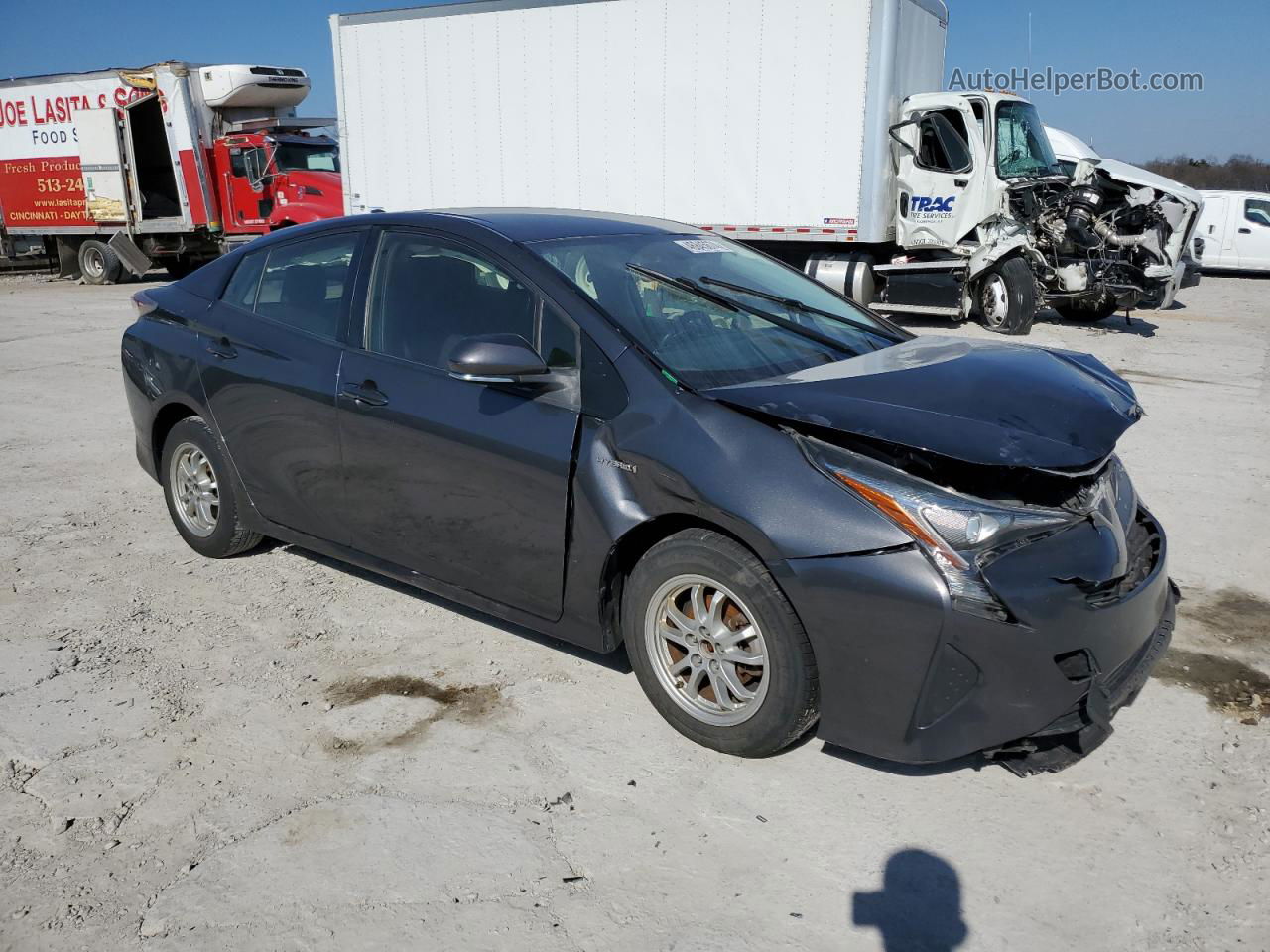 2016 Toyota Prius  Gray vin: JTDKBRFU2G3011043