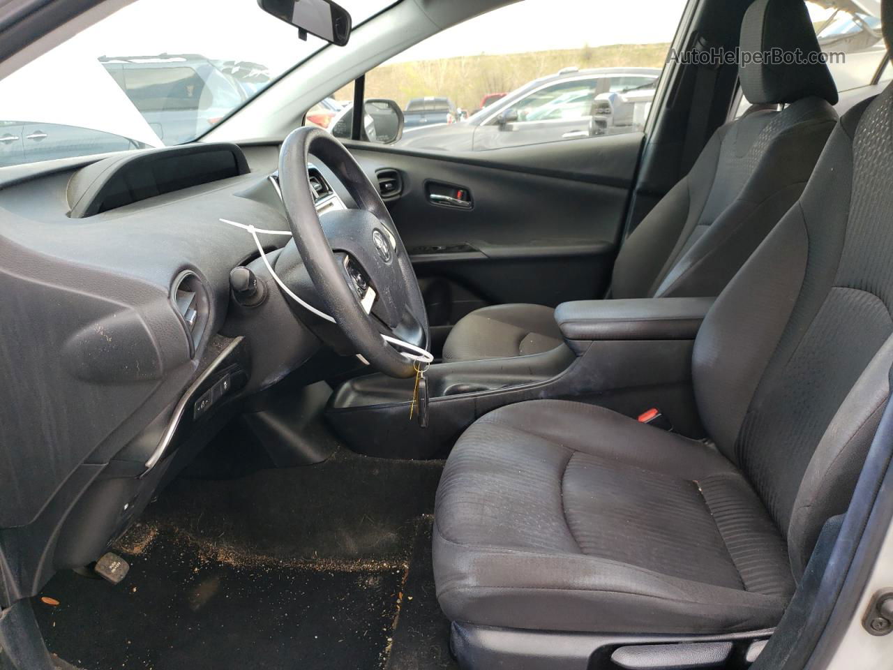 2016 Toyota Prius  Silver vin: JTDKBRFU2G3022012