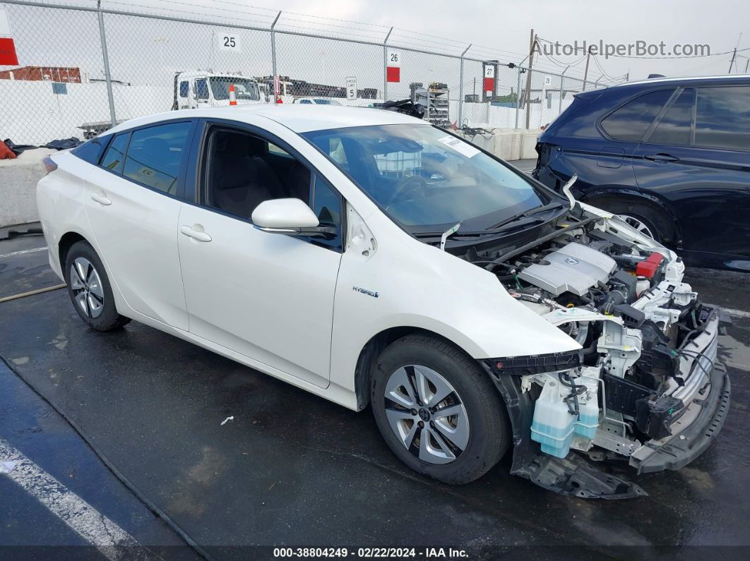 2017 Toyota Prius Two Белый vin: JTDKBRFU4H3054770