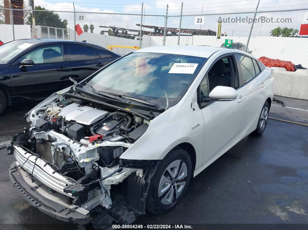 2017 Toyota Prius Two White vin: JTDKBRFU4H3054770