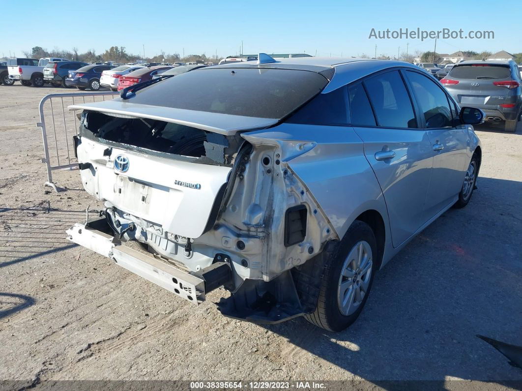 2016 Toyota Prius Two Серебряный vin: JTDKBRFU6G3018660