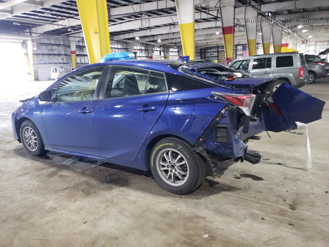 2016 Toyota Prius  Blue vin: JTDKBRFU6G3502621