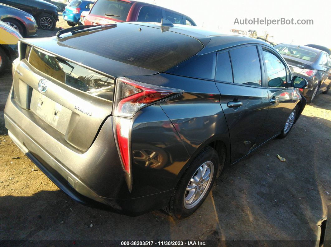 2016 Toyota Prius Two Gray vin: JTDKBRFU7G3003634