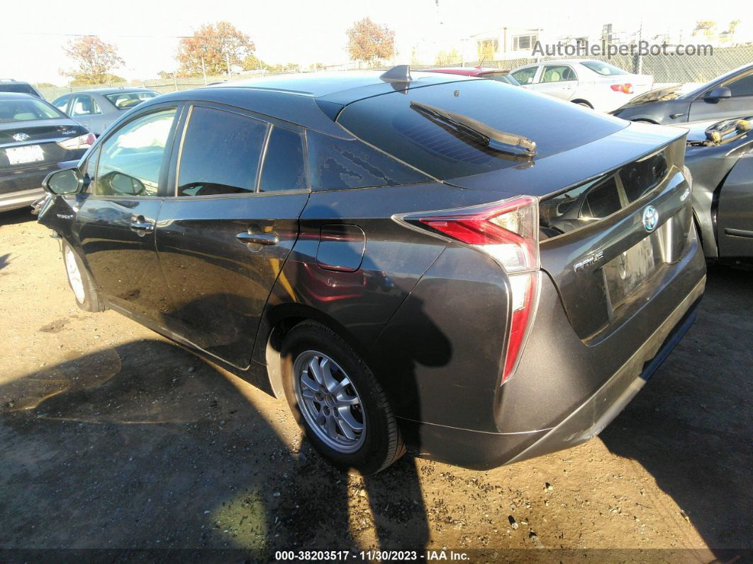 2016 Toyota Prius Two Gray vin: JTDKBRFU7G3003634