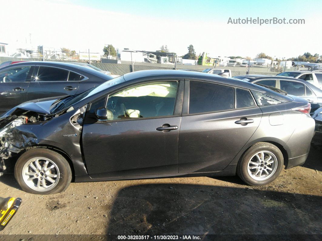 2016 Toyota Prius Two Gray vin: JTDKBRFU7G3003634