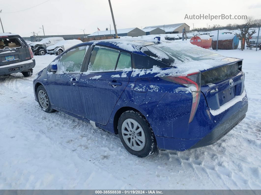 2017 Toyota Prius One Blue vin: JTDKBRFU9H3557971