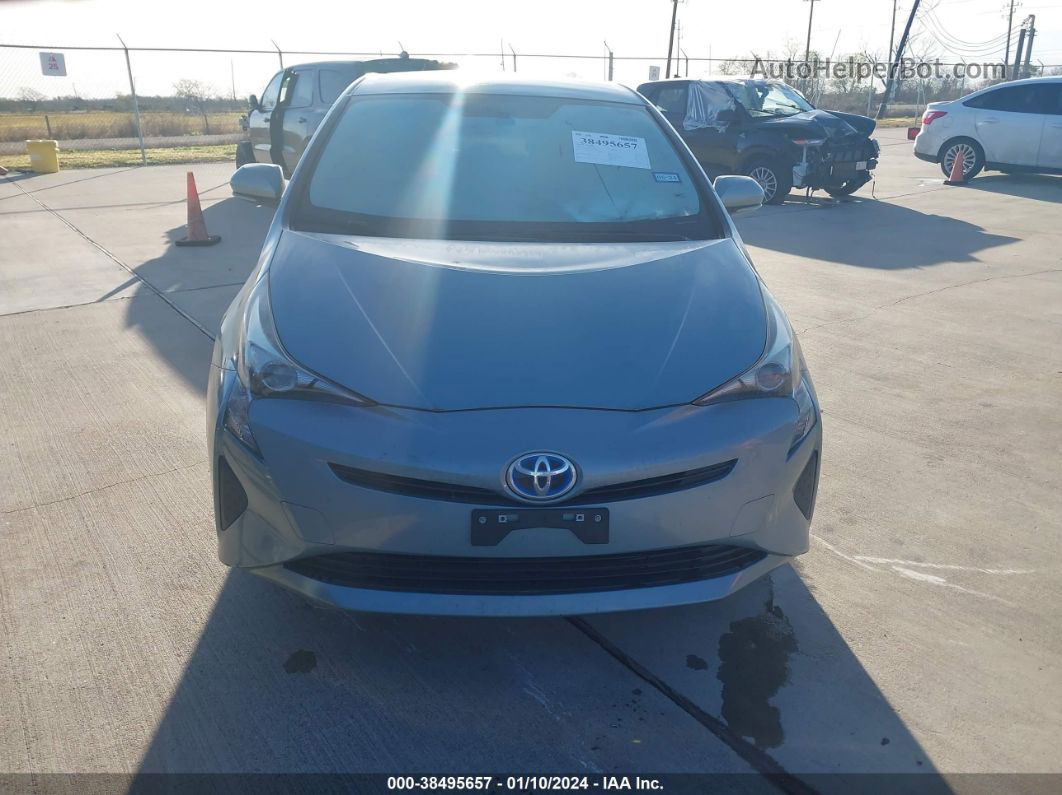 2016 Toyota Prius Light Blue vin: JTDKBRFUXG3010366