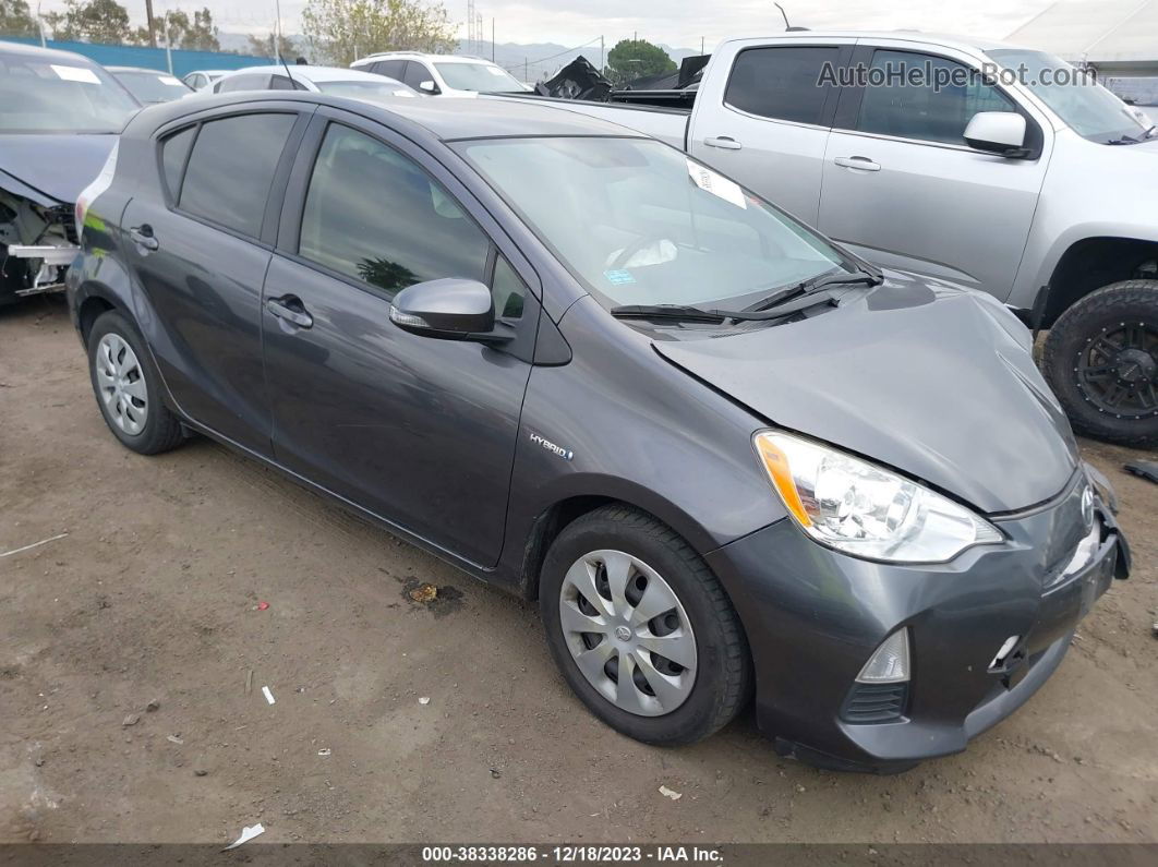 2014 Toyota Prius C Two Gray vin: JTDKDTB30E1061016