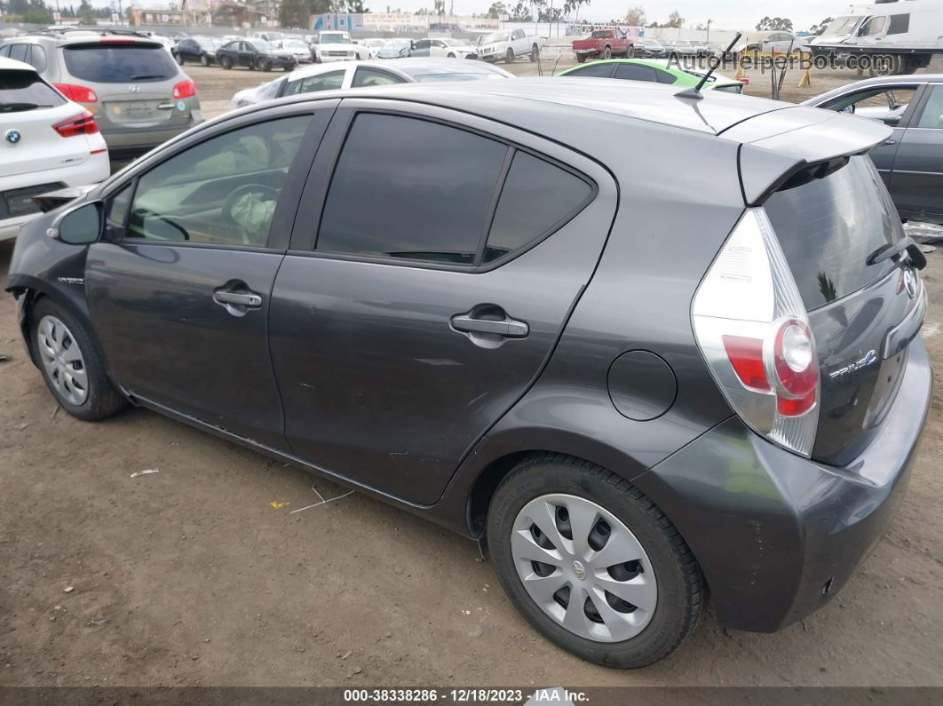 2014 Toyota Prius C Two Gray vin: JTDKDTB30E1061016