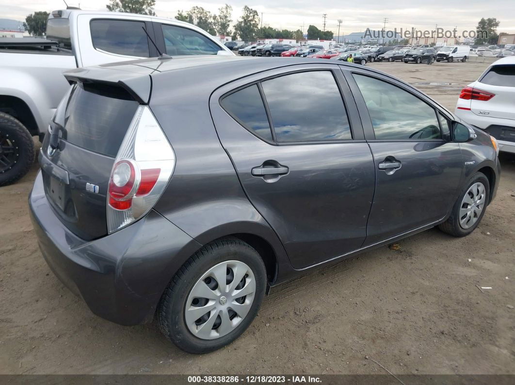 2014 Toyota Prius C Two Gray vin: JTDKDTB30E1061016