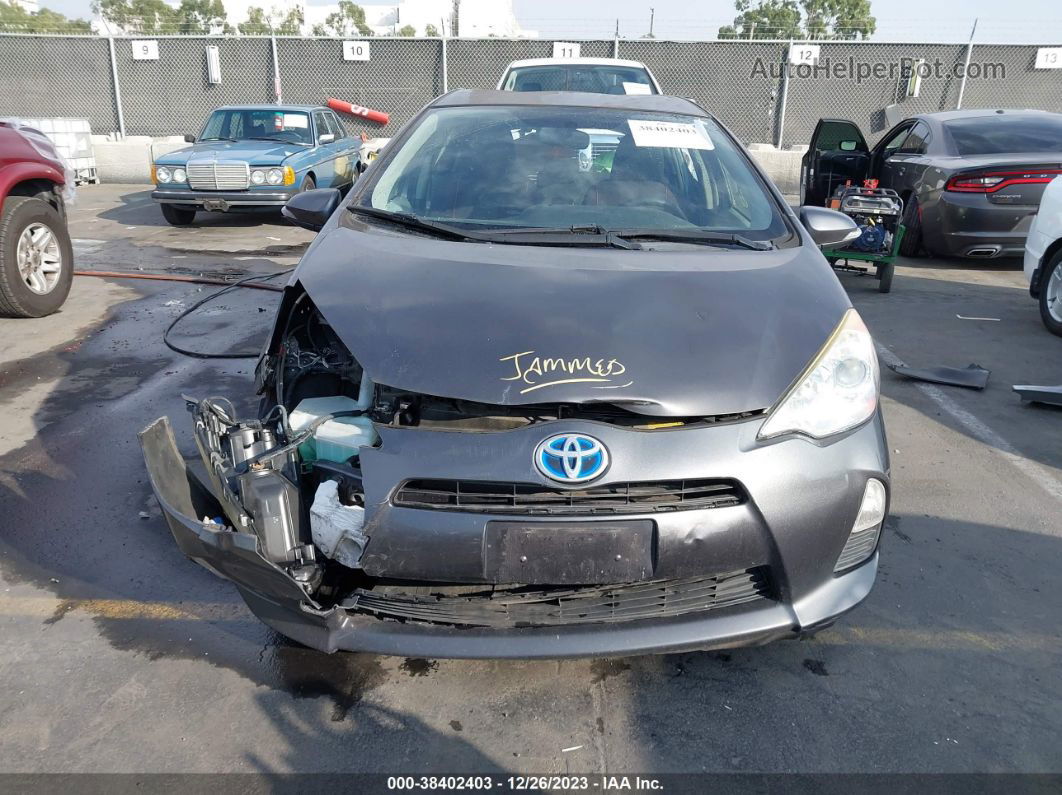 2014 Toyota Prius C Two Gray vin: JTDKDTB30E1074199