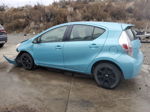 2014 Toyota Prius C  Turquoise vin: JTDKDTB30E1077457