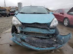 2014 Toyota Prius C  Turquoise vin: JTDKDTB30E1077457