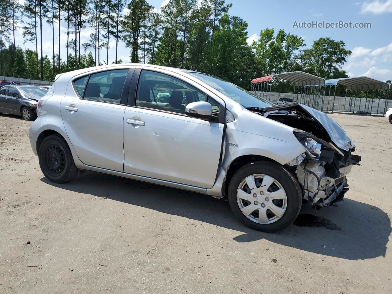 2014 Toyota Prius C  Gray vin: JTDKDTB30E1080035