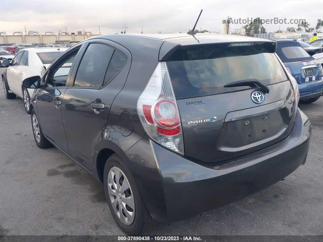 2014 Toyota Prius C One/three/two/four Gray vin: JTDKDTB30E1084506