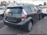 2014 Toyota Prius C One/three/two/four Gray vin: JTDKDTB30E1084506