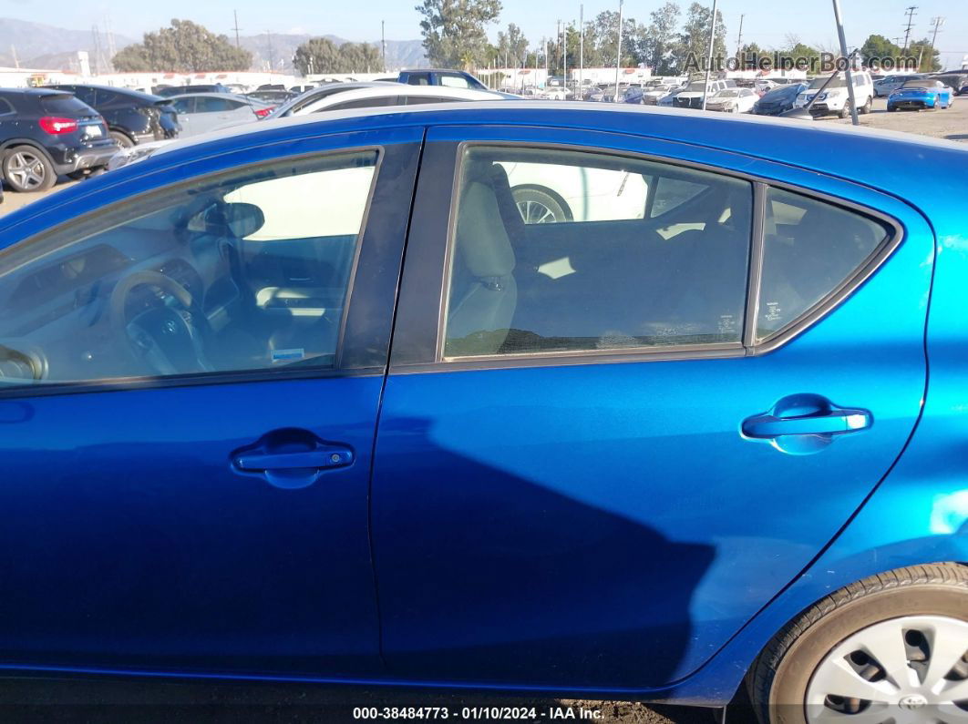 2014 Toyota Prius C Two Blue vin: JTDKDTB30E1558664