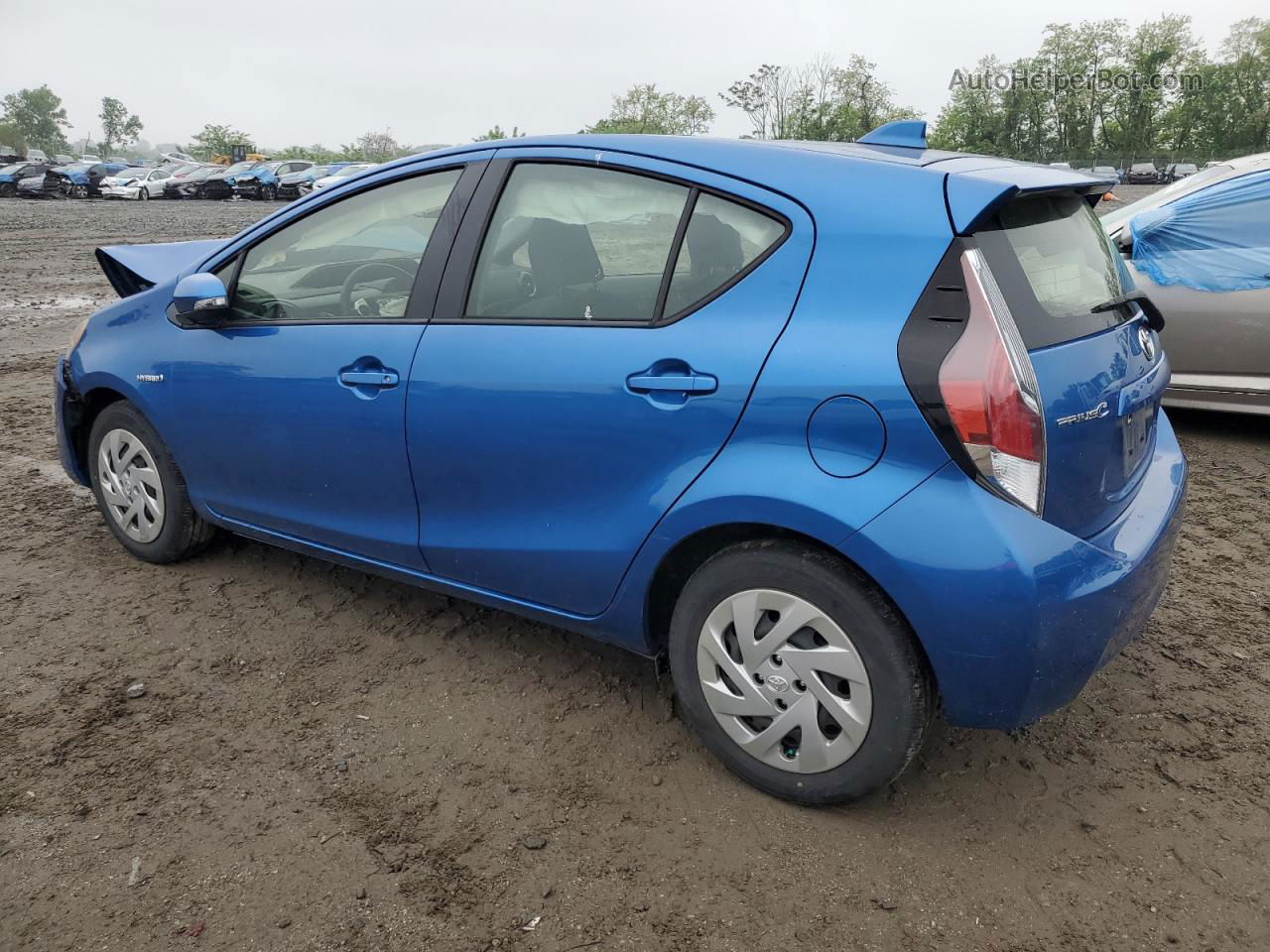 2016 Toyota Prius C  Blue vin: JTDKDTB30G1137286