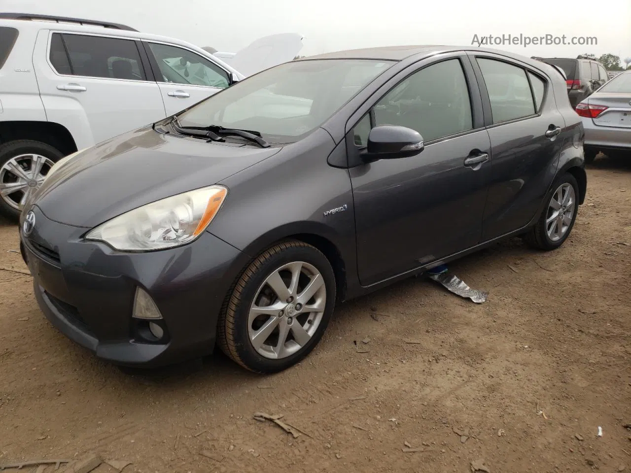 2012 Toyota Prius C  Gray vin: JTDKDTB31C1013067