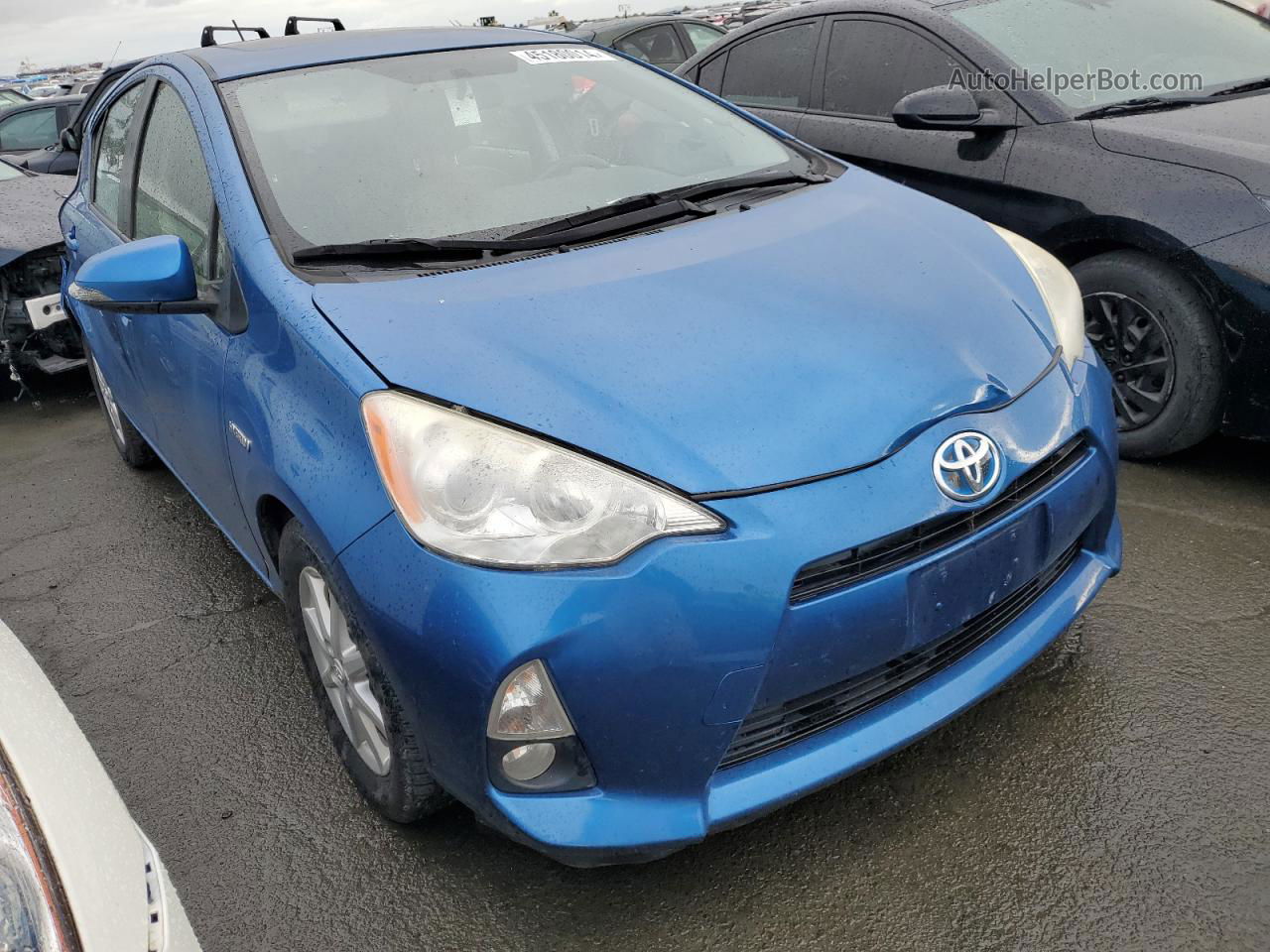 2013 Toyota Prius C  Blue vin: JTDKDTB31D1052212