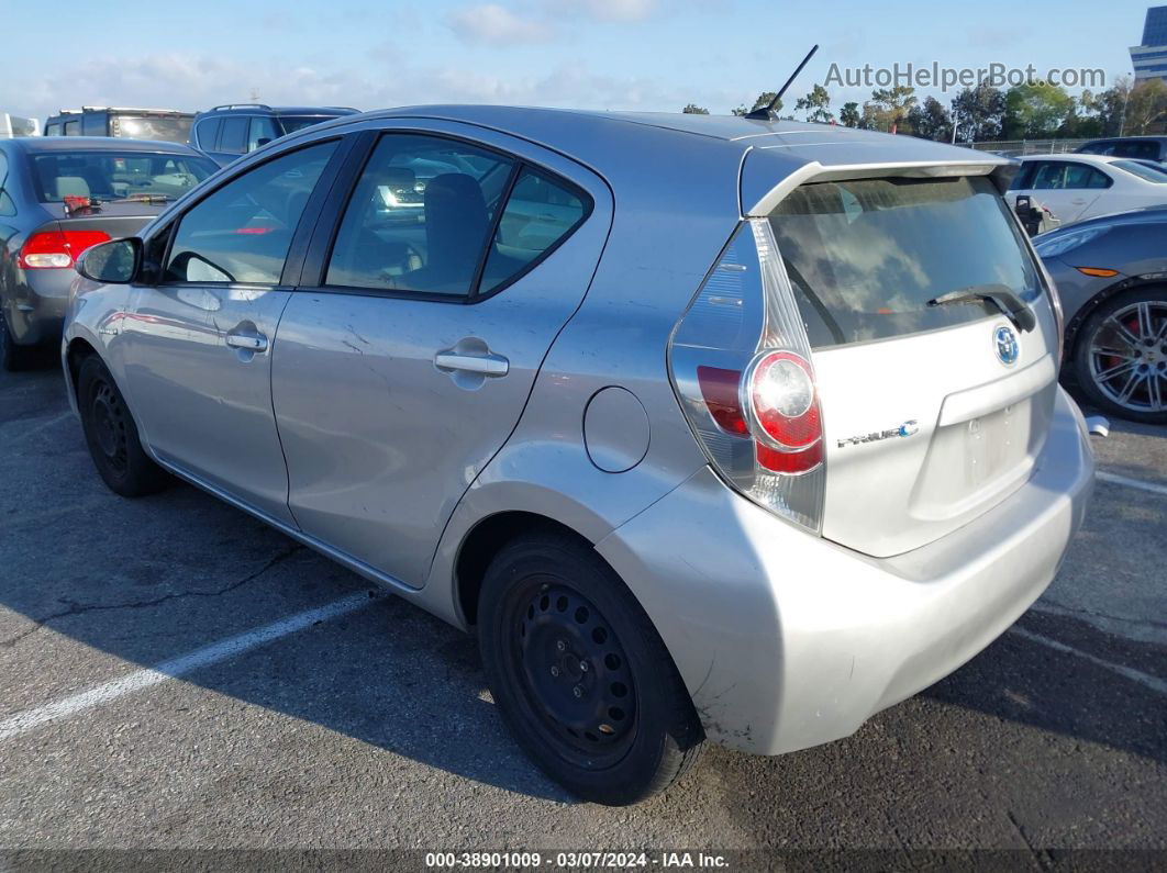 2014 Toyota Prius C One Silver vin: JTDKDTB31E1064815