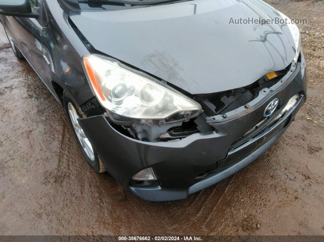 2014 Toyota Prius C Four Серый vin: JTDKDTB31E1078357