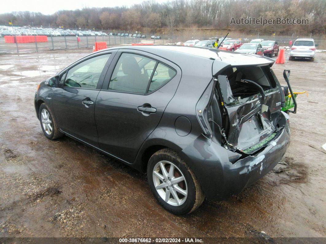 2014 Toyota Prius C Four Gray vin: JTDKDTB31E1078357