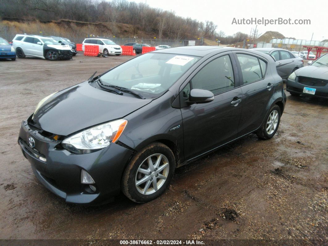 2014 Toyota Prius C Four Gray vin: JTDKDTB31E1078357