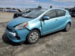 2014 Toyota Prius C  Turquoise vin: JTDKDTB31E1080805