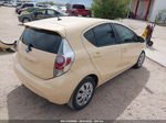 2014 Toyota Prius C One Yellow vin: JTDKDTB31E1084210