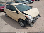 2014 Toyota Prius C One Yellow vin: JTDKDTB31E1084210