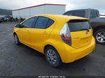 2014 Toyota Prius C Two Yellow vin: JTDKDTB31E1086040