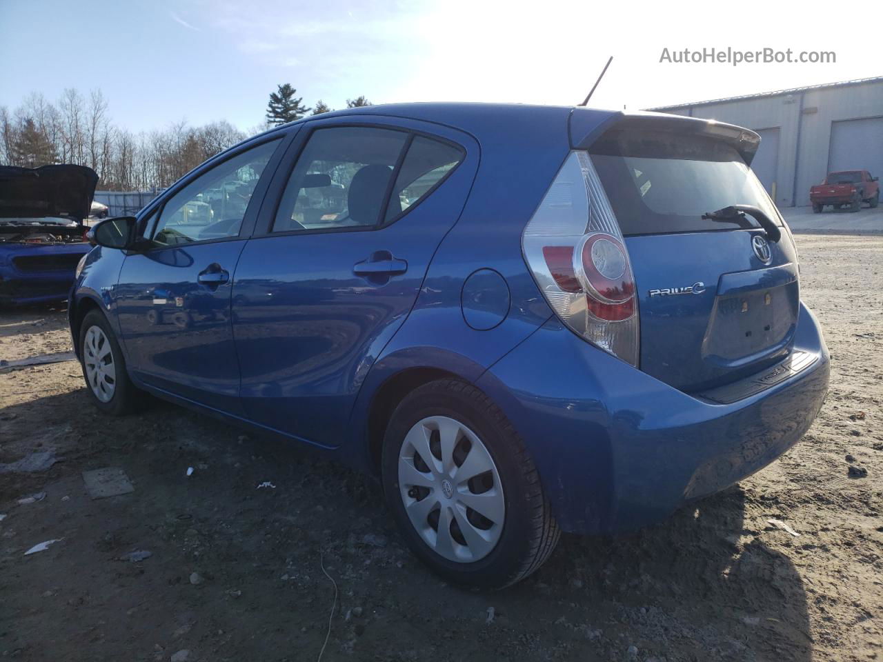 2014 Toyota Prius C  Синий vin: JTDKDTB31E1565039