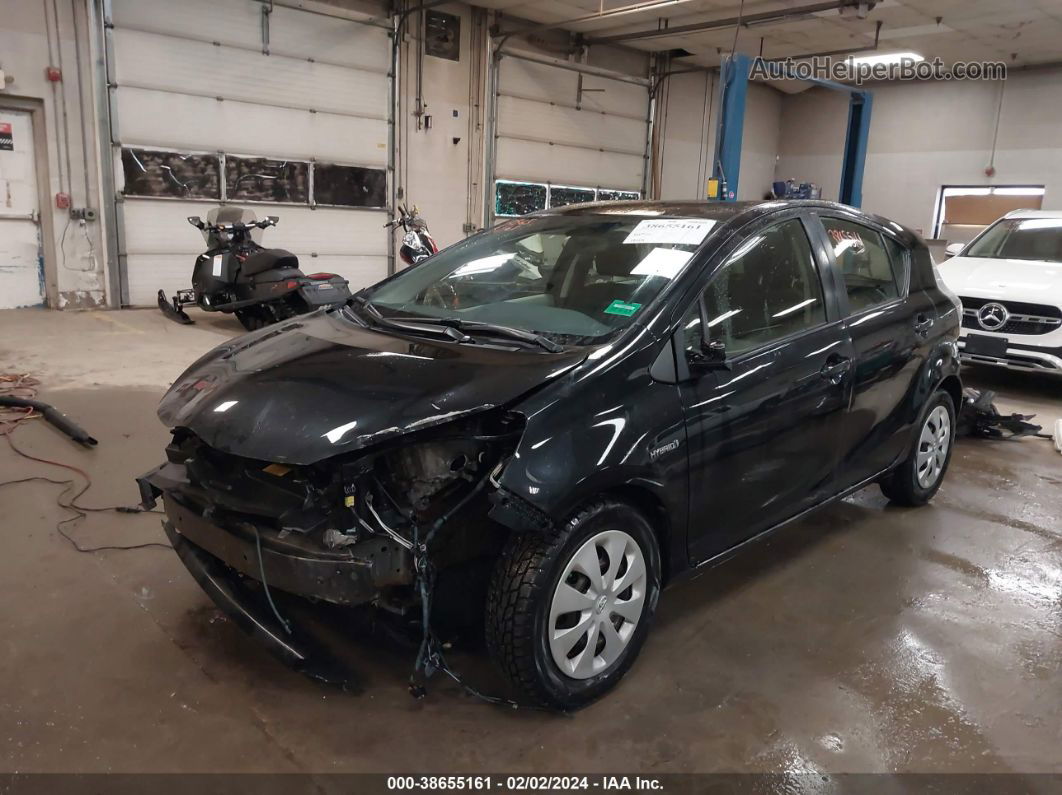 2014 Toyota Prius C Two Black vin: JTDKDTB31E1566384