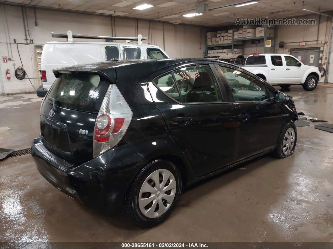 2014 Toyota Prius C Two Black vin: JTDKDTB31E1566384