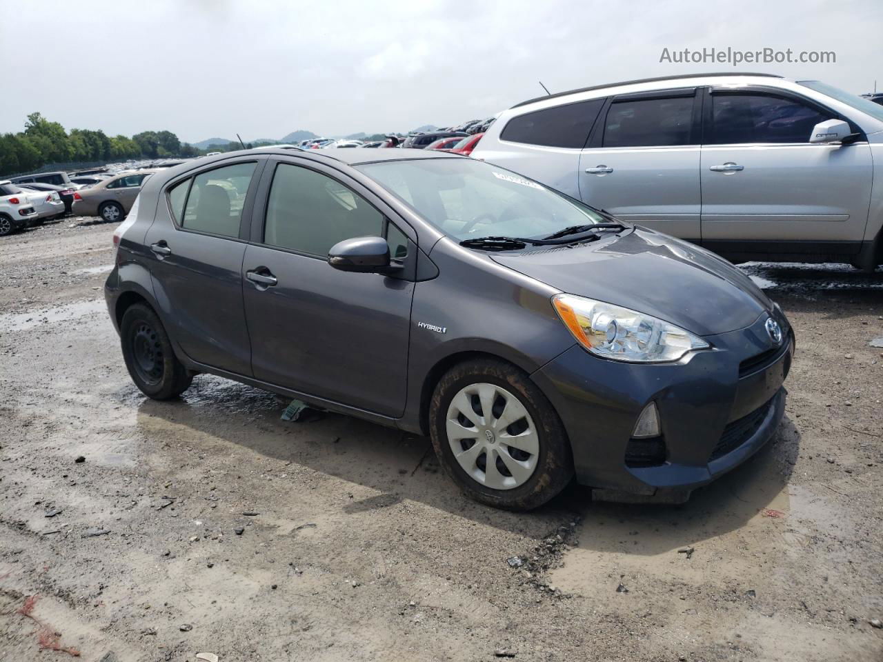 2014 Toyota Prius C  Gray vin: JTDKDTB31E1568720