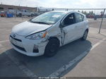 2014 Toyota Prius C One/three/two/four White vin: JTDKDTB31E1569401