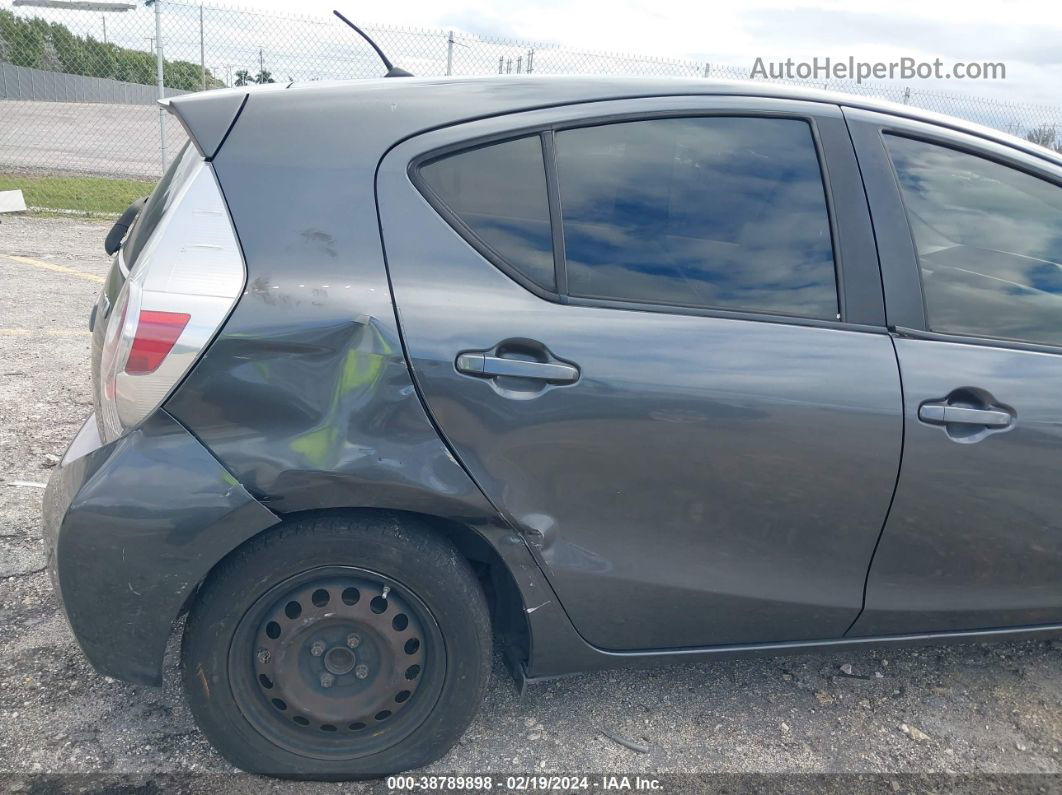 2014 Toyota Prius C One Gray vin: JTDKDTB31E1572668