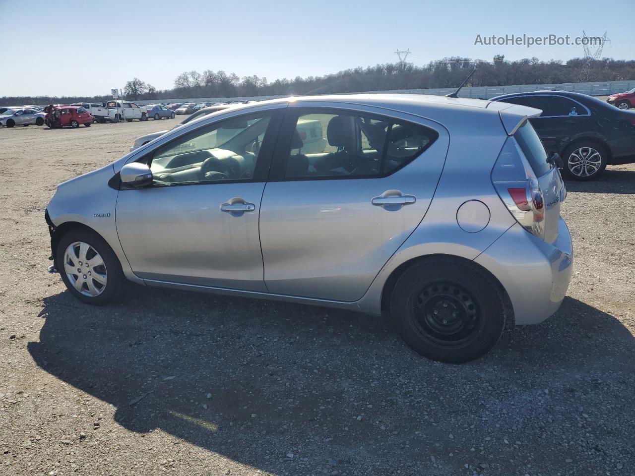 2012 Toyota Prius C  Silver vin: JTDKDTB32C1022862