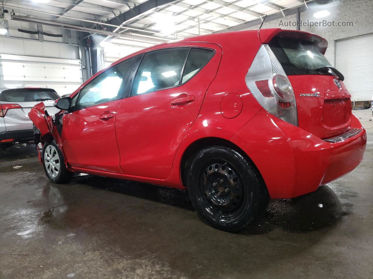 2012 Toyota Prius C  Red vin: JTDKDTB32C1508930