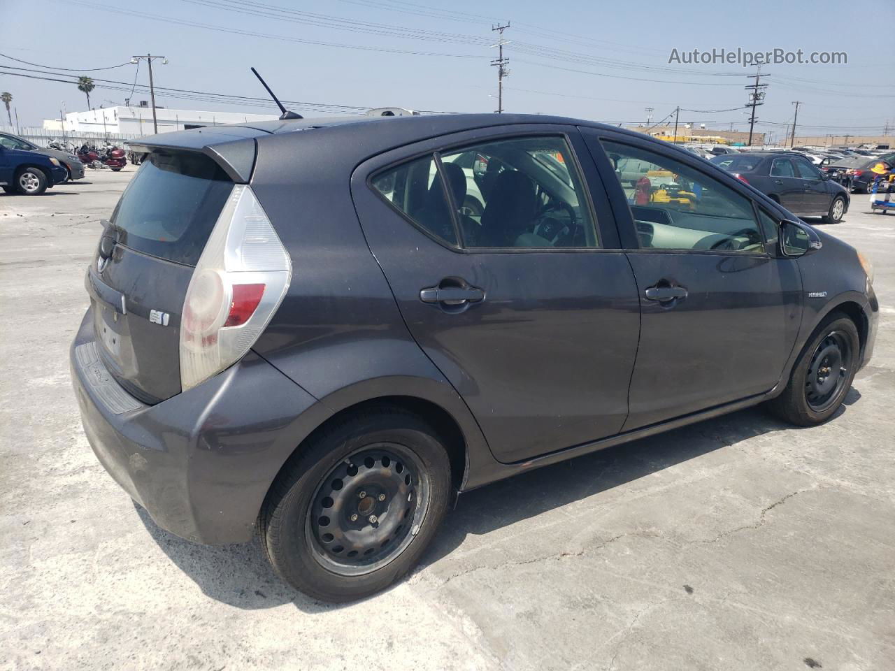 2012 Toyota Prius C  Gray vin: JTDKDTB32C1517823