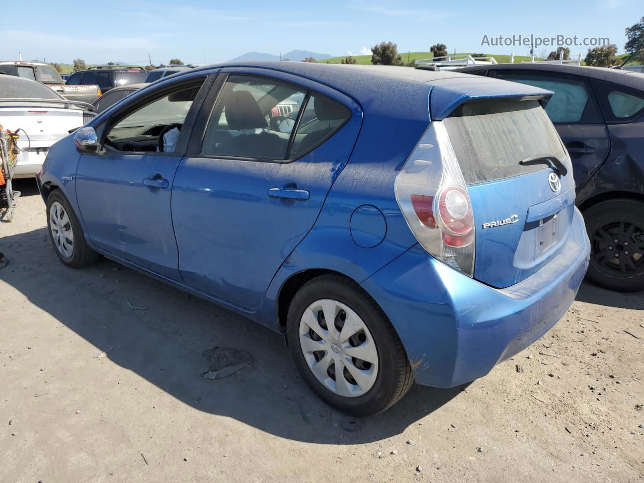 2012 Toyota Prius C  Blue vin: JTDKDTB32C1523833