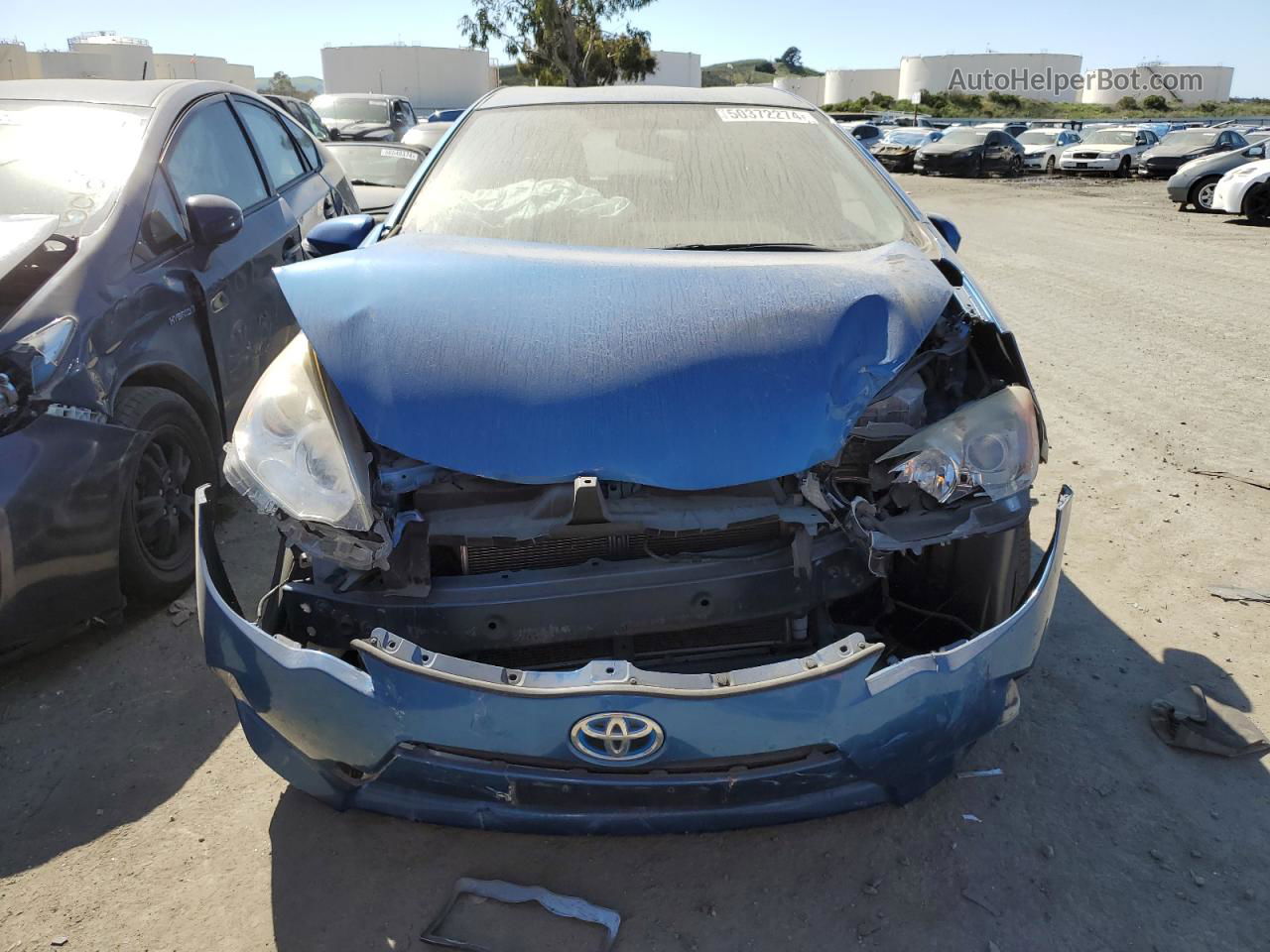 2012 Toyota Prius C  Blue vin: JTDKDTB32C1523833